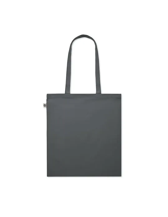 Sac Shopping Écologique en Coton Organique Personnalisé ONEL Couleurs : bleu objet promotionnel éco-responsable