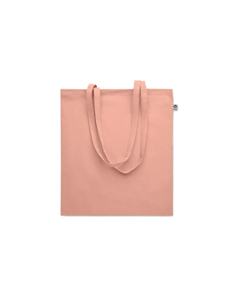 Sac Shopping Écologique en Coton Organique Personnalisé ONEL Couleurs : noir cadeau entreprise pas cher