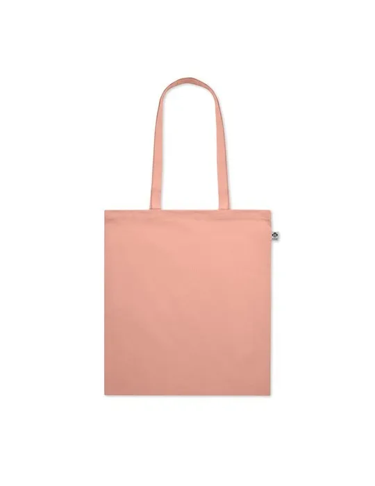 Sac Shopping Écologique en Coton Organique Personnalisé ONEL Couleurs : noir objet publicitaire robuste