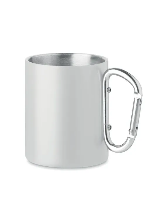 Tasse en métal double paroi personnalisée écologique - TRUMBA Matières : acrylique Couleurs : noir