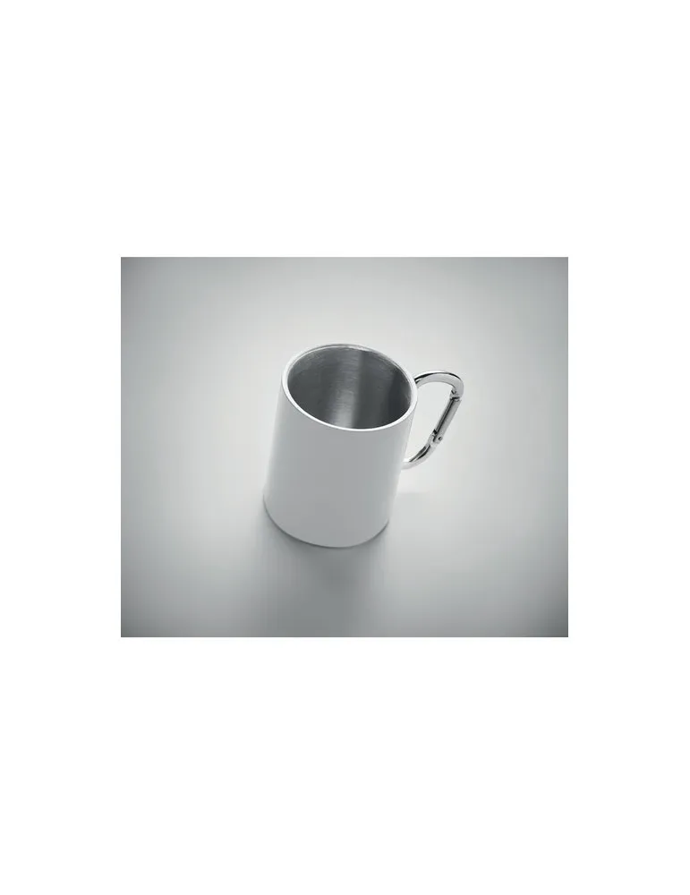 Tasse en métal double paroi personnalisée écologique - TRUMBA Matières : acrylique Couleurs : noir personnalisation rapide en Fr