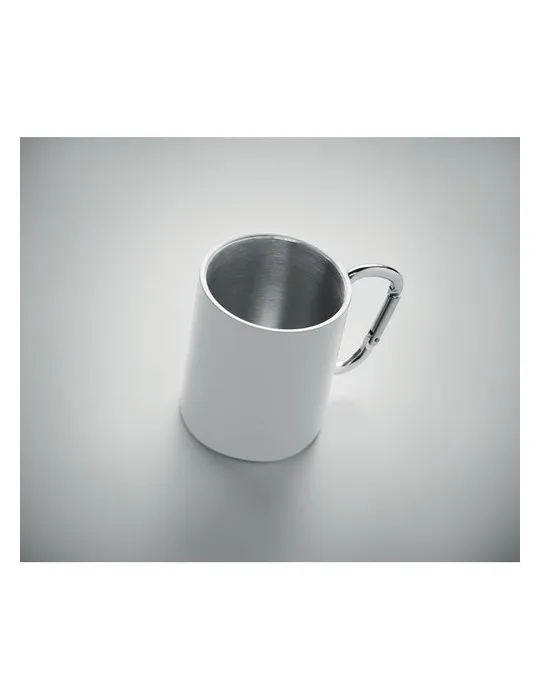 Tasse en métal double paroi personnalisée écologique - TRUMBA Matières : acrylique Couleurs : noir personnalisation rapide en Fr