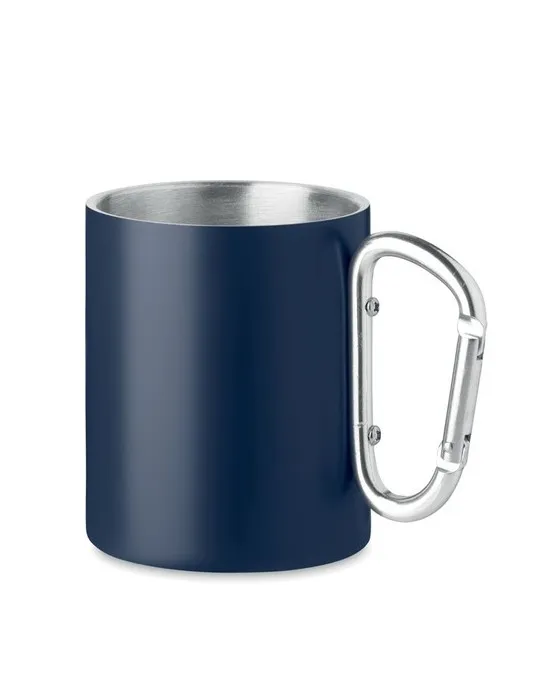 Tasse en métal double paroi personnalisée écologique - TRUMBA Matières : polypropylène (PP) Couleurs : blanc personnalisable ave