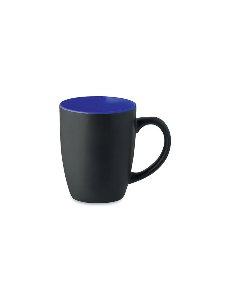 Tasse en céramique bicolore 290 personnalisée et écologique - LIM Matières : polypropylène (PP) Couleurs : orange impression hau