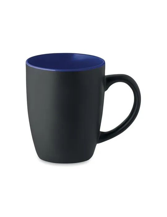 Tasse en céramique bicolore 290 personnalisée et écologique - LIM Matières : PVC Couleurs : rouge goodies publicitaire événement