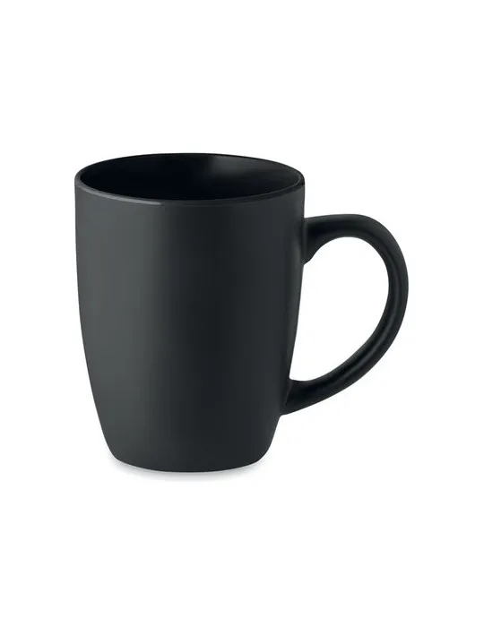 Tasse en céramique bicolore 290 personnalisée et écologique - LIM Matières : polypropylène (PP) Couleurs : jaune personnalisable