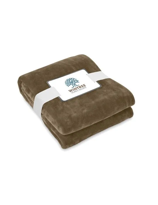 Couverture Polaire RPET LOGAN - Douceur Écologique