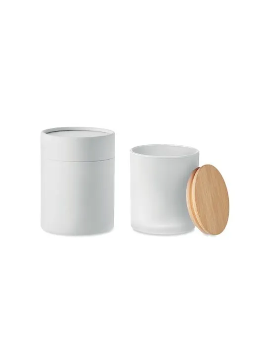 Bougie Végétale Écologique 120g Personnalisée KEOPS SMALL impression haute définition