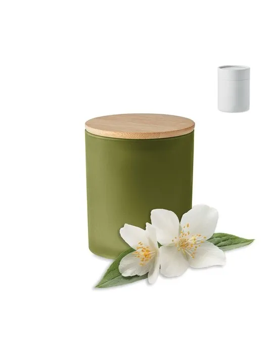 Bougie Végétale Écologique 120g Personnalisée KEOPS SMALL goodies publicitaire événementiel