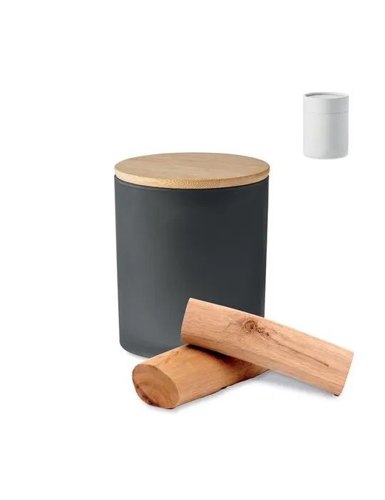 Bougie Végétale Écologique 120g Personnalisée KEOPS SMALL personnalisable avec votre logo