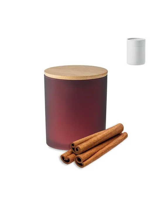 Bougie Végétale Écologique 120g Personnalisée KEOPS SMALL cadeau entreprise pas cher