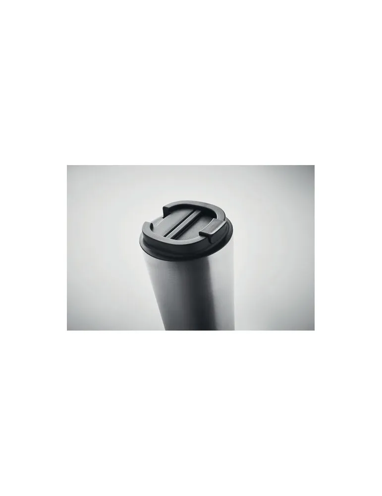 Gobelet Isotherme Double Paroi 510 ml Personnalisé BRACE + Matières : bambou cadeau entreprise pas cher