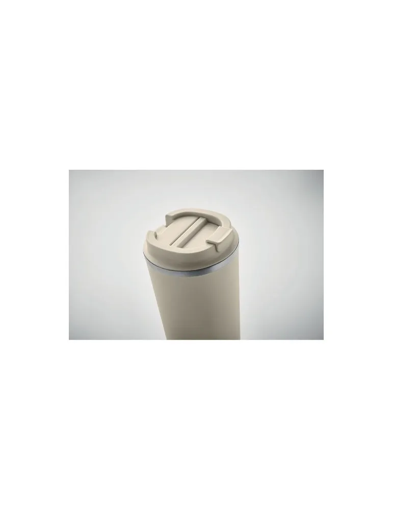 Gobelet Isotherme Double Paroi 510 ml Personnalisé BRACE + Couleurs : bleu foncé objet promotionnel éco-responsable