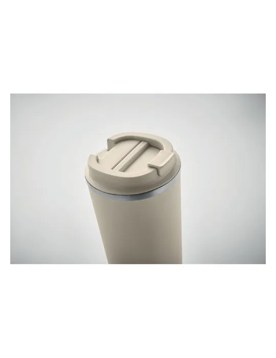 Gobelet Isotherme Double Paroi 510 ml Personnalisé BRACE + Couleurs : bleu foncé objet promotionnel éco-responsable