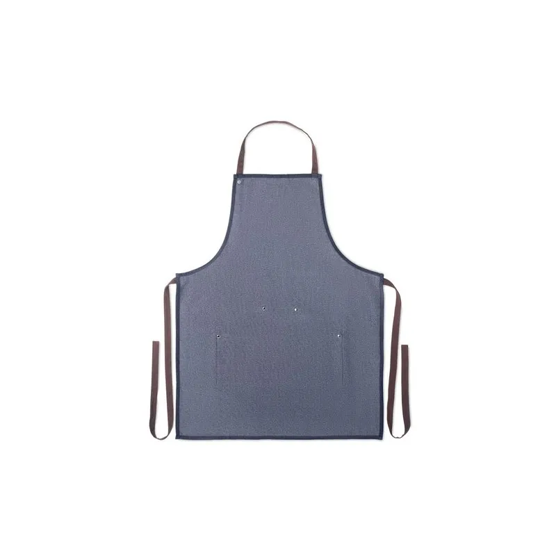 Tablier en denim écologique 240 gr/m² - DENIPUR Matières : polyéthylène (PE) Taille textile : XS Couleurs : rose vif impression 