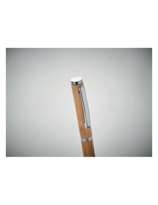 Stylo Gel en Bambou CAIRO - Élégance Écologique