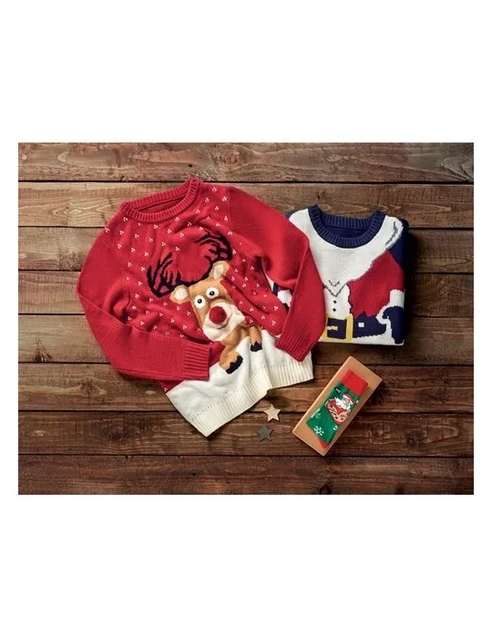 Pull de Noël S/M SHIMAS - Élégance festive