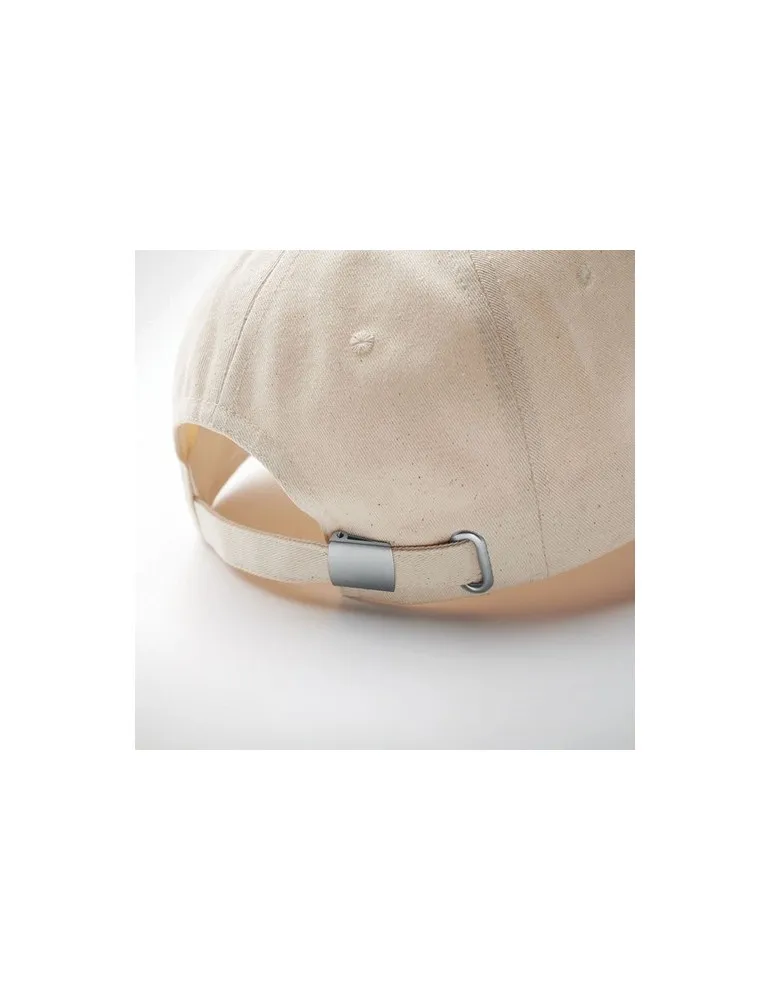 Casquette de baseball en coton écologique personnalisée BICCA CAP pas cher Taille textile : XL Couleurs : orange accessoire évén