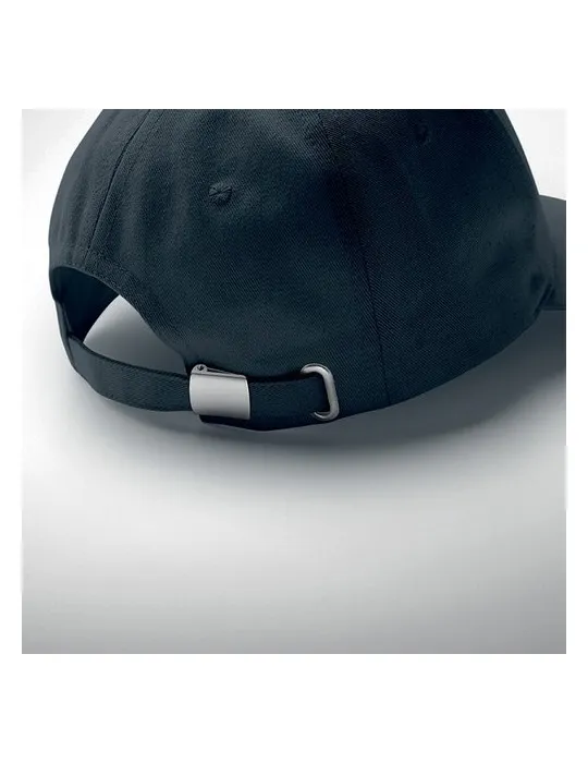 Casquette de baseball en coton écologique personnalisée BICCA CAP pas cher Taille textile : L Couleurs : bleu royal cadeau colla