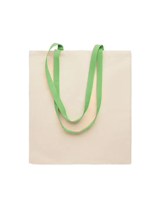 Sac shopping écologique en coton 140 gr/m² personnalisé ZEVRA Matières : coton Taille textile : S Couleurs : bleu denim