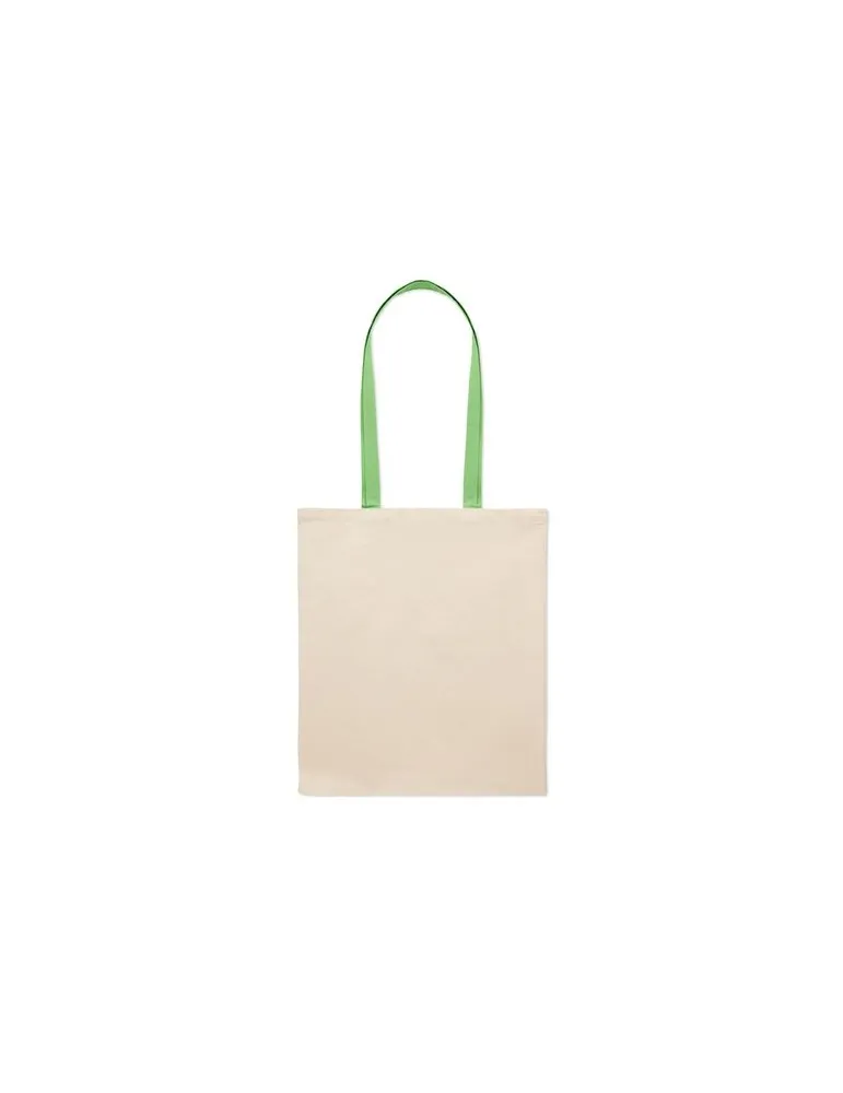 Sac shopping écologique en coton 140 gr/m² personnalisé ZEVRA Matières : coton Taille textile : S Couleurs : bleu denim cadeau c