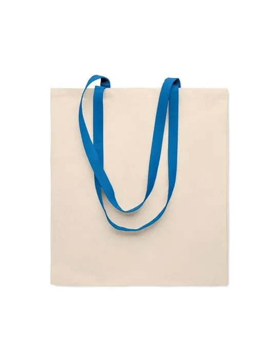 Sac shopping écologique en coton 140 gr/m² personnalisé ZEVRA Matières : coton Taille textile : XL Couleurs : gris chiné cadeau 