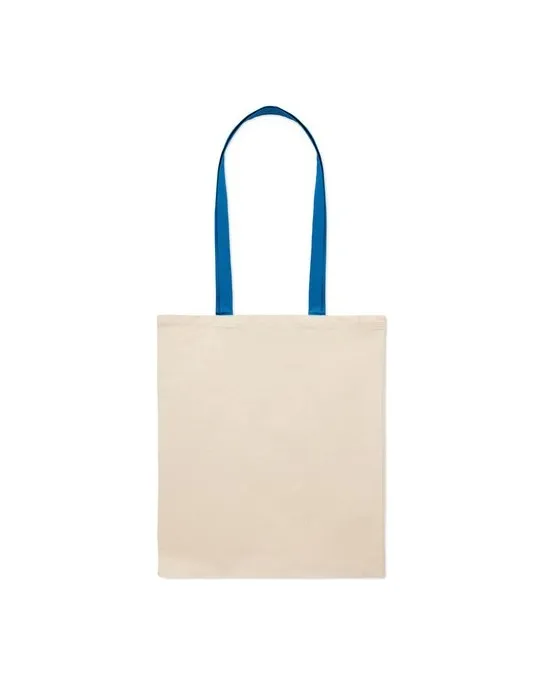 Sac shopping écologique en coton 140 gr/m² personnalisé ZEVRA Matières : coton Taille textile : XL Couleurs : gris chiné objet p