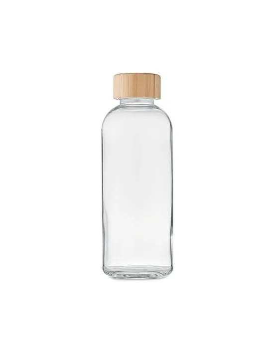 Bouteille en verre Personnalisée 650ml - FRISIAN Matières : coton Taille textile : XS Couleurs : gris pur cadeau entreprise pas 