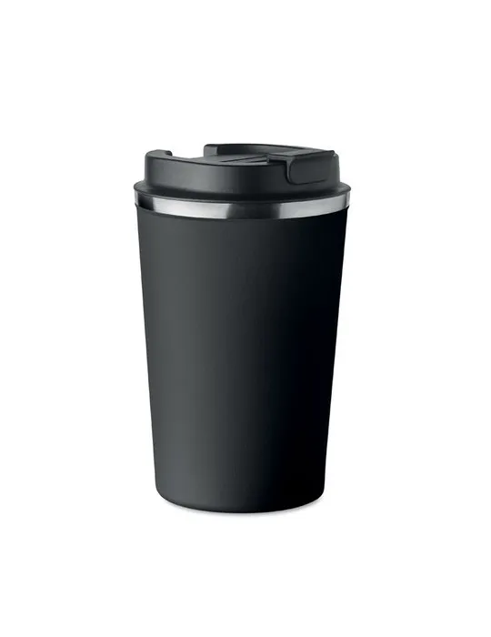Gobelet isotherme double paroi 350 ml personnalisé - BRACE Matières : coton Taille textile : M Couleurs : noir profond