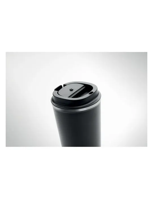 Gobelet isotherme double paroi 350 ml personnalisé - BRACE Matières : coton Taille textile : M Couleurs : noir profond objet pub