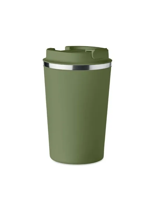 Gobelet isotherme double paroi 350 ml personnalisé - BRACE Matières : coton Taille textile : M Couleurs : kaki goodies publicita