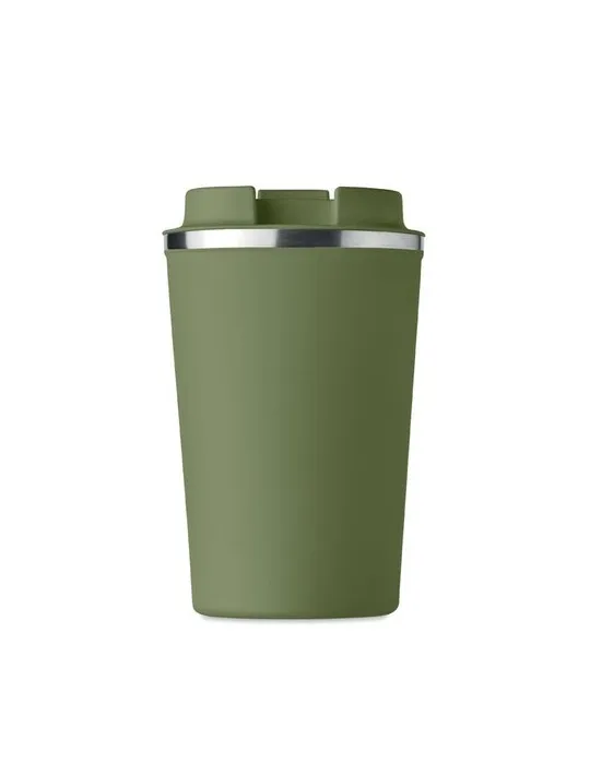 Gobelet isotherme double paroi 350 ml personnalisé - BRACE Matières : coton Taille textile : M Couleurs : kaki cadeau entreprise