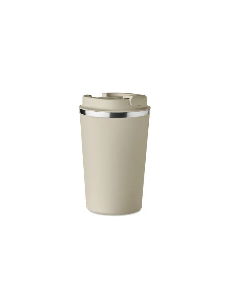 Gobelet isotherme double paroi 350 ml personnalisé - BRACE Matières : coton Taille textile : 3XL Couleurs : blanc personnalisabl