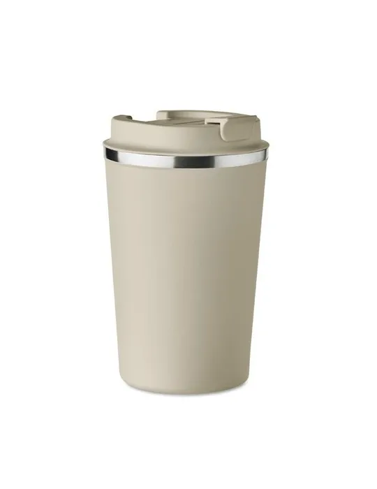 Gobelet isotherme double paroi 350 ml personnalisé - BRACE Matières : coton Taille textile : 3XL Couleurs : blanc personnalisabl