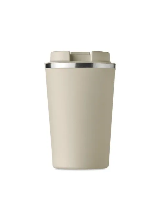 Gobelet isotherme double paroi 350 ml personnalisé - BRACE Matières : coton Taille textile : 3XL Couleurs : blanc objet publicit