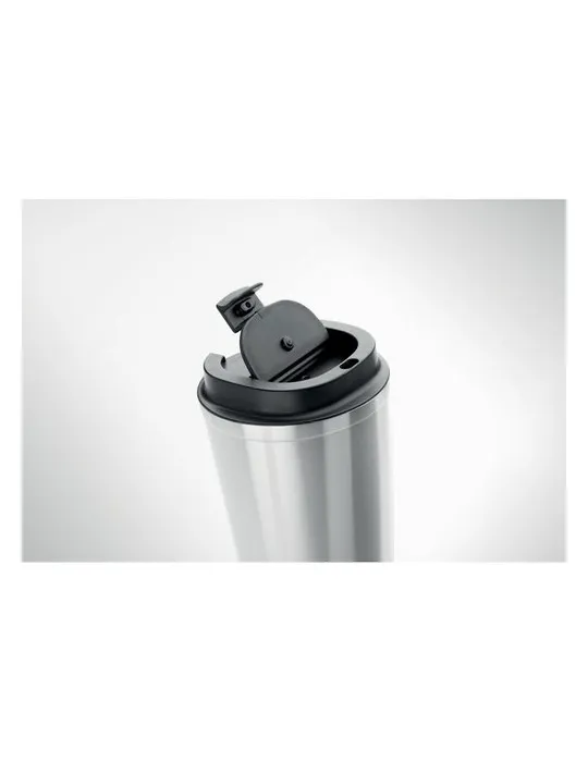 Gobelet isotherme double paroi 350 ml personnalisé - BRACE Matières : coton Taille textile : XS Couleurs : bleu royal cadeau col