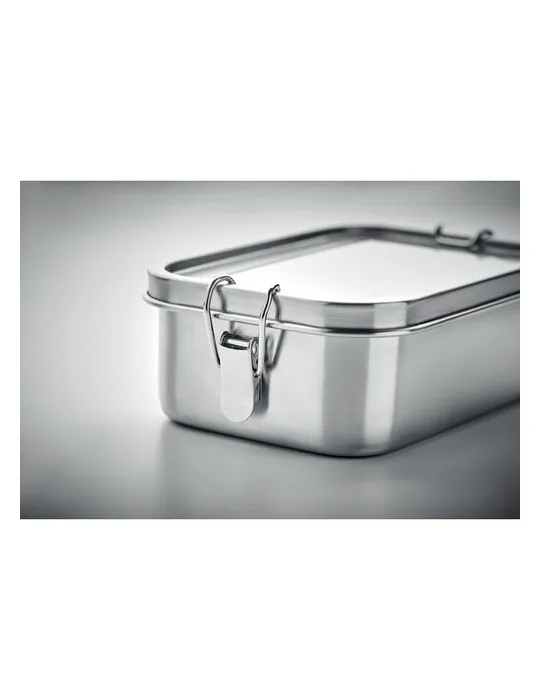 Lunch Box Écologique en Acier Inox 750ml - CHAN LUNCHBOX Matières : plastique Couleurs : bleu marquage laser ultra précis