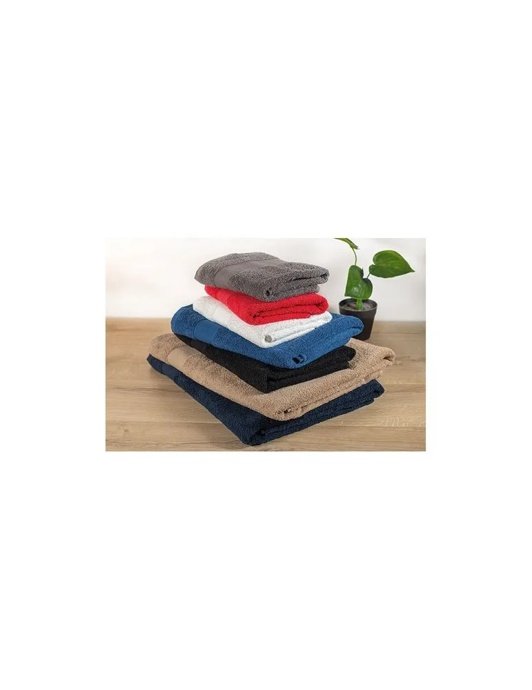 Serviette Éponge Coton Bio 100x50 cm - Écollection Personnalisé