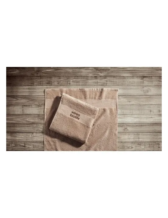 Serviette Éponge Coton Bio 100x50 cm - Écollection Personnalisé