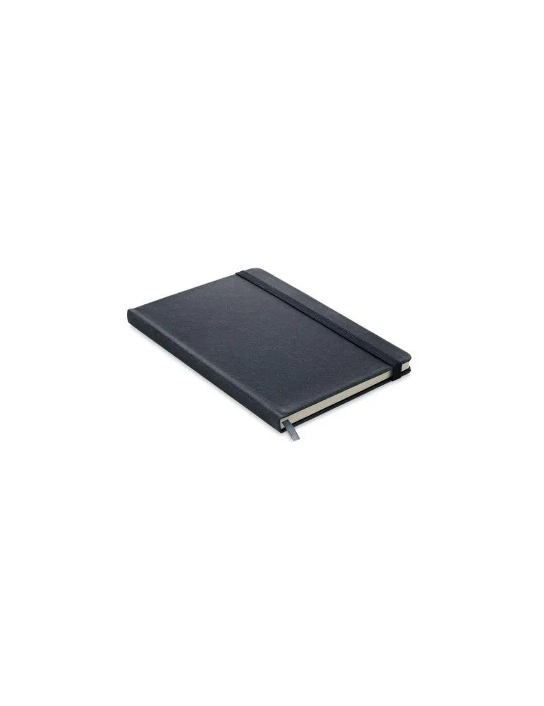 Carnet A5 ligné en PU recyclé éco-responsable personnalisé BAOBAB Couleurs : bleu