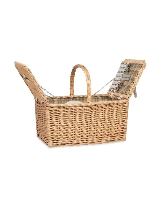 Panier Pique-Nique en Osier 4 MIMBRE PLUS
