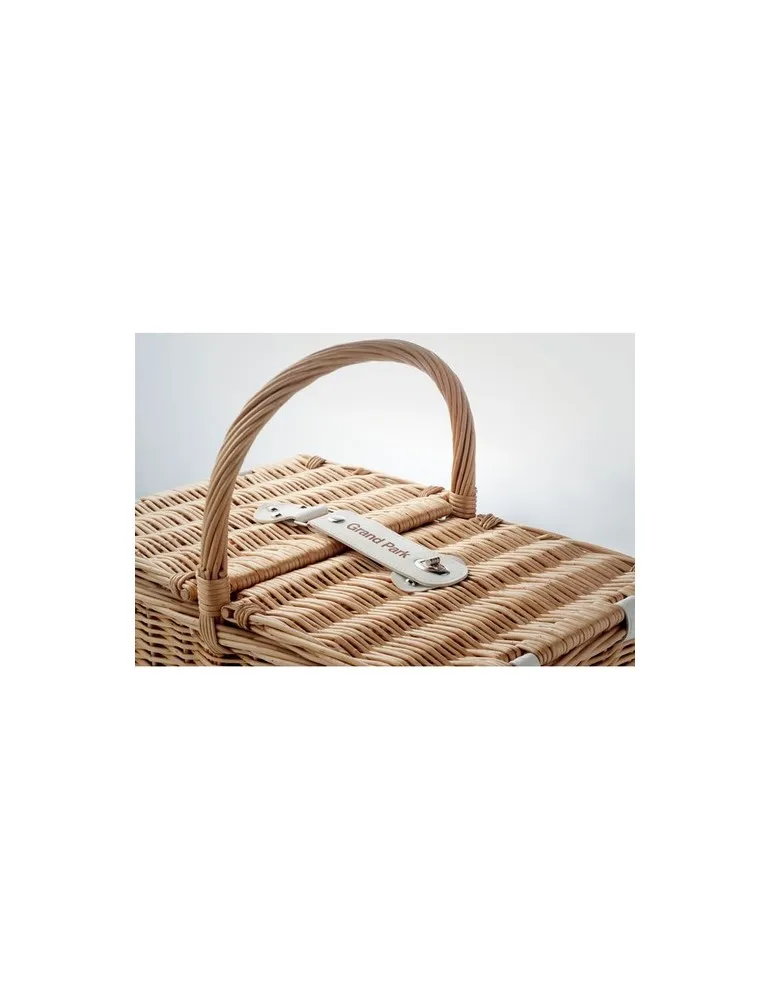 Panier Pique-Nique en Osier 4 MIMBRE PLUS