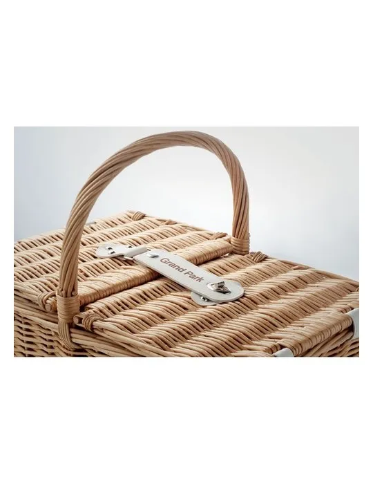 Panier Pique-Nique en Osier 4 MIMBRE PLUS