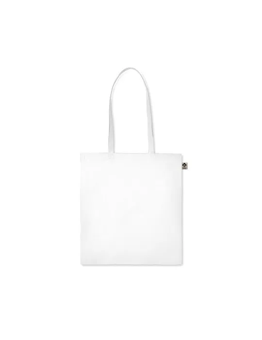 Sac shopping écologique en coton organique ZIMDE COLOUR Matières : bambou Couleurs : naturel objet promo petit budget