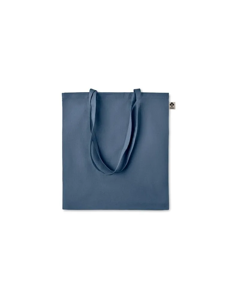 Sac shopping écologique en coton organique ZIMDE COLOUR Couleurs : blanc livraison express 24h 48h