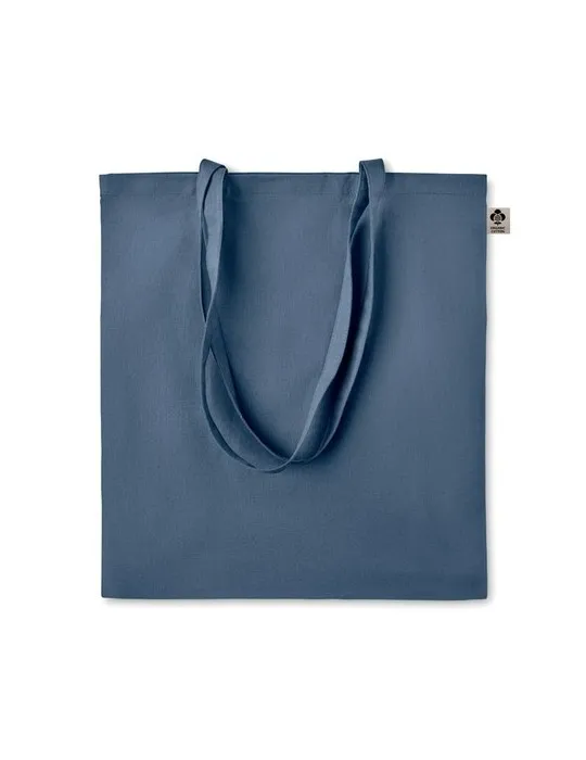 Sac shopping écologique en coton organique ZIMDE COLOUR Couleurs : blanc livraison express 24h 48h