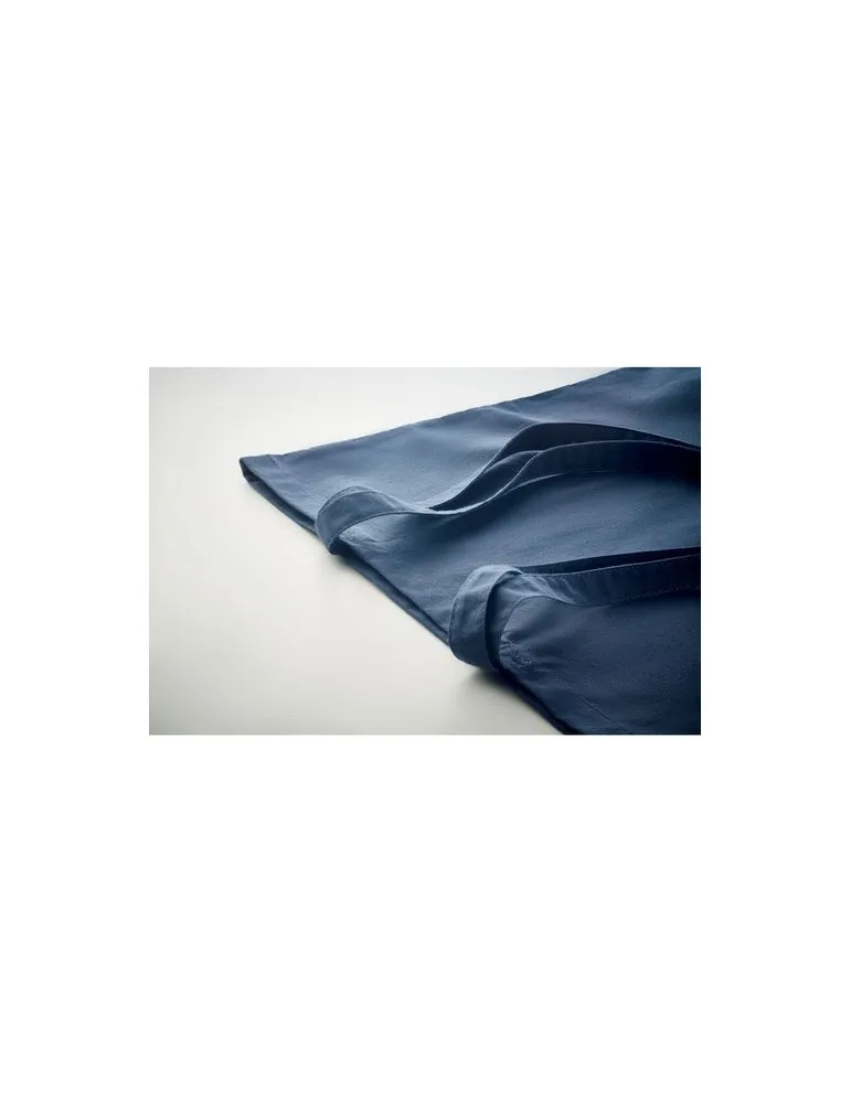 Sac shopping écologique en coton organique ZIMDE COLOUR Couleurs : blanc personnalisation rapide en France