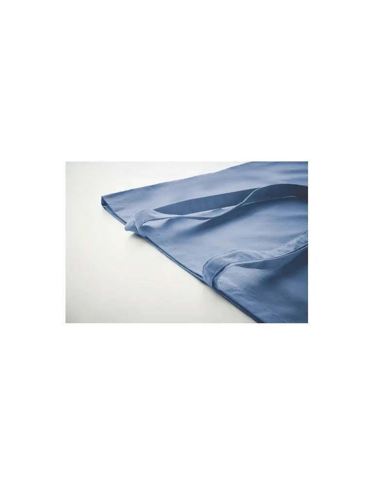 Sac shopping écologique en coton organique ZIMDE COLOUR Matières : polyester Couleurs : rouge objet publicitaire robuste