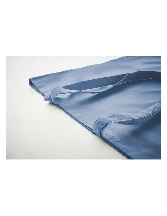 Sac shopping écologique en coton organique ZIMDE COLOUR Matières : polyester Couleurs : rouge objet publicitaire robuste