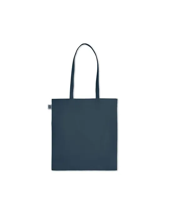 Sac shopping écologique en coton organique ZIMDE COLOUR Matières : polyester Couleurs : bleu livraison express 24h 48h